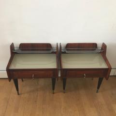 Ico Parisi 1950s Pair of Italian Bedside Tables - 665065