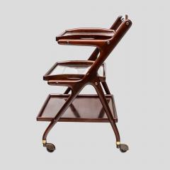 Ico Parisi 1960S ICO PARISI DESIGNED WOODEN TROLLEY - 2152536