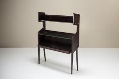 Ico Parisi Bookcase Model 459 by Ico Parisi in Mahogany Veneer Italy 1950s - 3871166