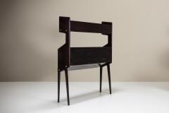 Ico Parisi Bookcase Model 459 by Ico Parisi in Mahogany Veneer Italy 1950s - 3871170