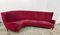Ico Parisi Curved Sofa attributed to Ico Parisi Italy 1950s - 4453605