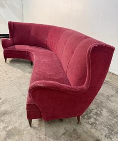 Ico Parisi Curved Sofa attributed to Ico Parisi Italy 1950s - 4453609