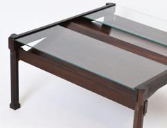 Ico Parisi Dione Rosewood Coffee Table and Magazine Rack by Ico Parisi for Stildomus - 1795735