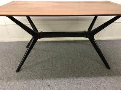 Ico Parisi Exciting Ico Parisi Style Sculpted X Base Dining Table Mid Century Modern - 1444731