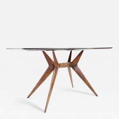 Ico Parisi Fine Attr Ico Parisi walnut dining or console table 1950 - 3383675