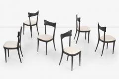 Ico Parisi Fratelli Mariani Di Lacceri set of Six Dining Chairs - 3234820