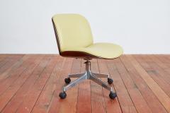 Ico Parisi ICO PARISI OFFICE CHAIR YELLOW LEATHER - 3462457