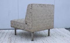 Ico Parisi Ico Parisi 1960s Modernist Slipper Chairs In Donghia Velvet Fabric - 3242192