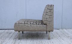 Ico Parisi Ico Parisi 1960s Modernist Slipper Chairs In Donghia Velvet Fabric - 3242195
