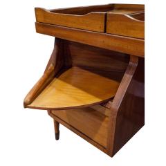 Ico Parisi Ico Parisi Attributed Sculptural Desk With Glass Top 1950s - 2963945