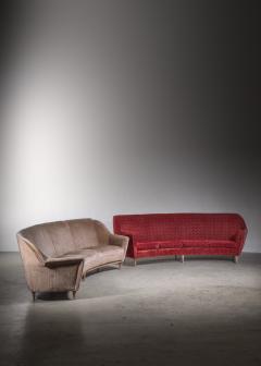 Ico Parisi Ico Parisi Curved Sofa by Ariberto Colombo - 2908500