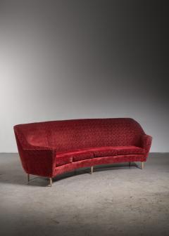 Ico Parisi Ico Parisi Curved Sofa by Ariberto Colombo - 2908502