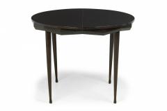 Ico Parisi Ico Parisi Italian Mid Century Circular Faceted Apron Dining Center Table - 4272596