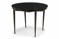 Ico Parisi Ico Parisi Italian Mid Century Circular Faceted Apron Dining Center Table - 4272597