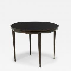 Ico Parisi Ico Parisi Italian Mid Century Circular Faceted Apron Dining Center Table - 4279125