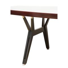 Ico Parisi Ico Parisi Large Dining Table with Rosewood Top and Sculptural Legs 1950s - 2422757