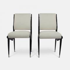 Ico Parisi Ico Parisi Pair of Ebonized Chairs - 1074159
