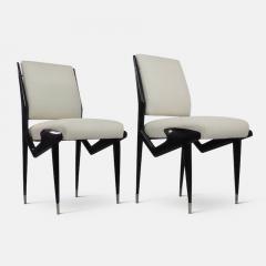 Ico Parisi Ico Parisi Pair of Ebonized Chairs - 1074161