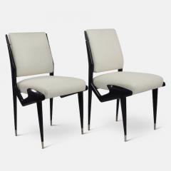 Ico Parisi Ico Parisi Pair of Ebonized Chairs - 1074162