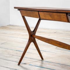 Ico Parisi Ico Parisi Wooden Writing Desk with Two Drawers 50s - 3129108