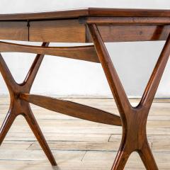 Ico Parisi Ico Parisi Wooden Writing Desk with Two Drawers 50s - 3129110