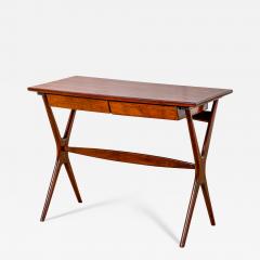 Ico Parisi Ico Parisi Wooden Writing Desk with Two Drawers 50s - 3132636