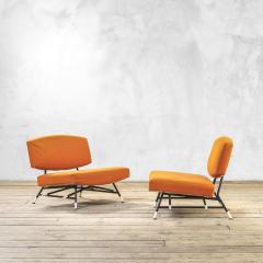 Ico Parisi Ico Parisi for Cassina Pair of Armchairs mod 865 - 3643124