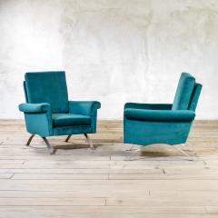 Ico Parisi Ico Parisi for Cassina Pair of Armchairs mod 875 - 4315918