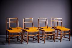 Ico Parisi Ico Parisi for MIM Set of 8 Dining Chairs Italy 1950s - 3397612