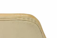 Ico Parisi Ico Parisi for Singer and Sons Mid Century Beige Leather Side Game Chairs - 2787417