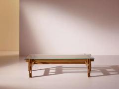 Ico Parisi Ico Parisi wood and glass coffee table model 751 by Cassina Italy 1960s - 4002304