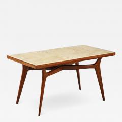 Ico Parisi Italian 1950s Ico Parisi Att Coffee Table with Onyx Top - 2927578