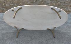 Ico Parisi Italian 1950s Onyx Marble Global World Map Coffee Table Mid Century Modern - 4358826