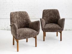 Ico Parisi Italian Armchairs Attributed to Ico Parisi for Cassina - 3929930