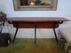 Ico Parisi Italian Console Table In The Style of Ico Parisi Milan - 3762552