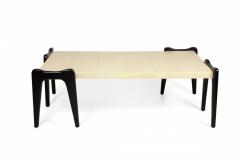 Ico Parisi Italian Mid Century Style Parchment Veneer Coffee Table manner of Ico Parisi  - 2792935