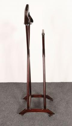 Ico Parisi Italian Modern Fratelli Reguitti Sculptural Stained Mahogany X Form Valet - 4610986