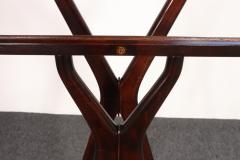 Ico Parisi Italian Modern Fratelli Reguitti Sculptural Stained Mahogany X Form Valet - 4610993