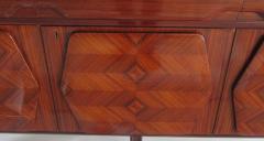 Ico Parisi Italian Modern Palisander Five Door Credenza by Ico Parisi - 4604857