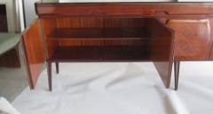 Ico Parisi Italian Modern Palisander Five Door Credenza by Ico Parisi - 4604861