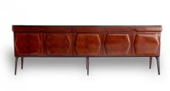 Ico Parisi Italian Modern Palisander Five Door Credenza by Ico Parisi - 4640706