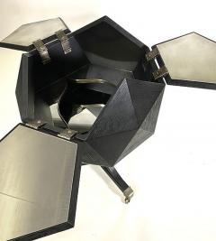 Ico Parisi Italian Modern Tetrahedral Rolling Bar Style of Ico Parisi - 4619439