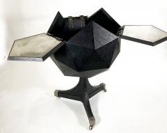 Ico Parisi Italian Modern Tetrahedral Rolling Bar Style of Ico Parisi - 4619441
