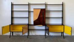 Ico Parisi Large Ico Parisi Style Of Laminated Veneered Bar Wall Unit circa 1955 - 3175749