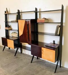 Ico Parisi Large Ico Parisi Style Of Laminated Veneered Bar Wall Unit circa 1955 - 3175756