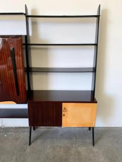 Ico Parisi Large Ico Parisi Style Of Laminated Veneered Bar Wall Unit circa 1955 - 3175783