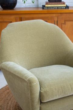 Ico Parisi Mid Century Italian Armchair by Ico Parisi in Sage Mohair - 3664115