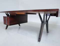 Ico Parisi Mid Century Modern Desk by Ico Parisi for Mim Roma Italy 1950s - 3436217