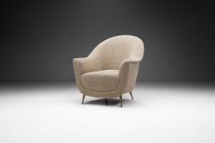 Ico Parisi Mid Century Modern Lounge Chair by Ico Parisi Attr Italy 1950s - 3555663