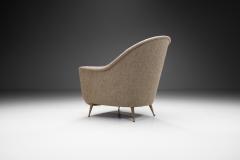 Ico Parisi Mid Century Modern Lounge Chair by Ico Parisi Attr Italy 1950s - 3555665